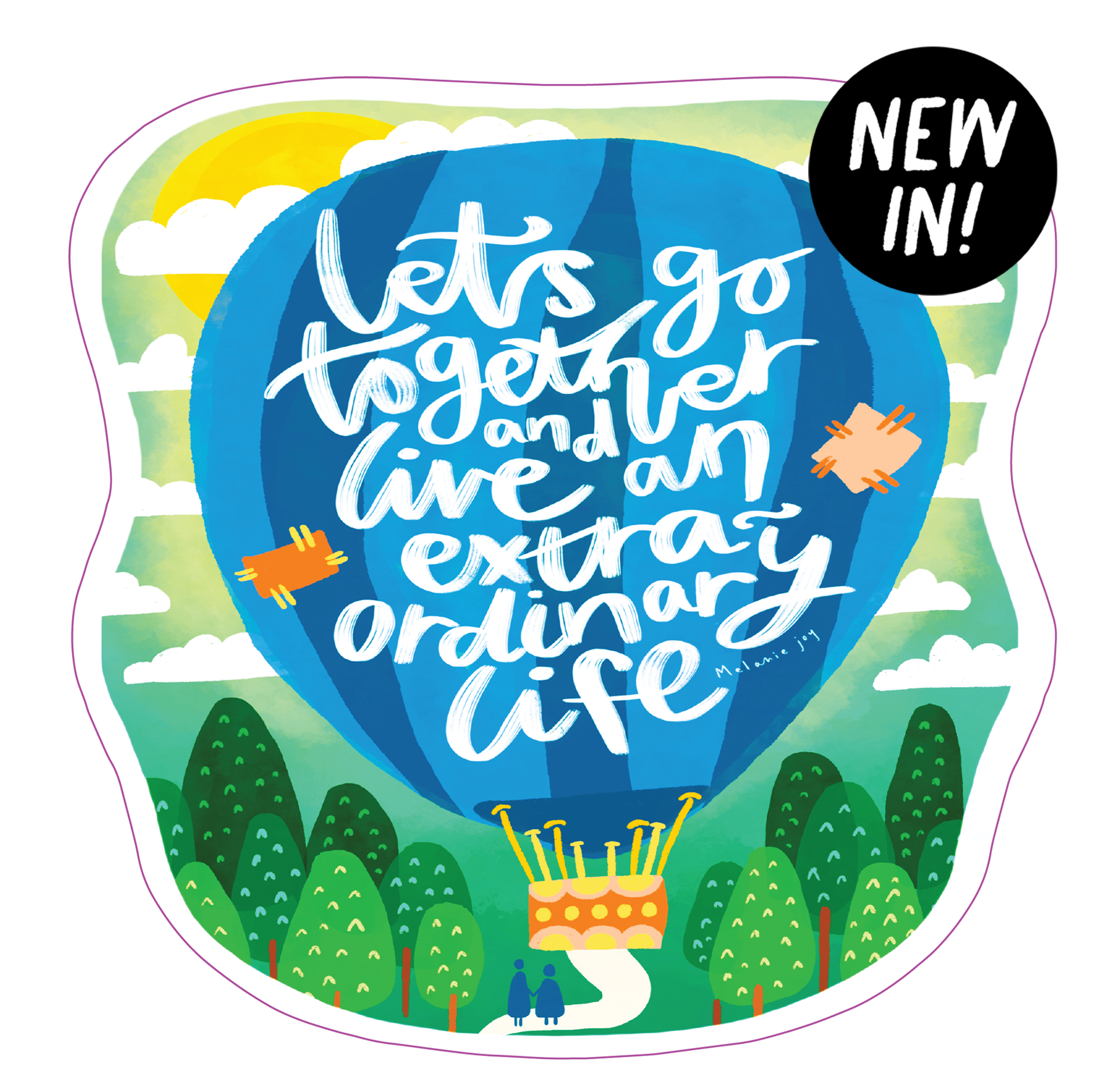 Extra-Ordinary Life Sticker