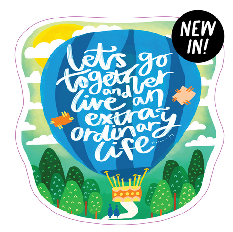 Extra-Ordinary Life Sticker